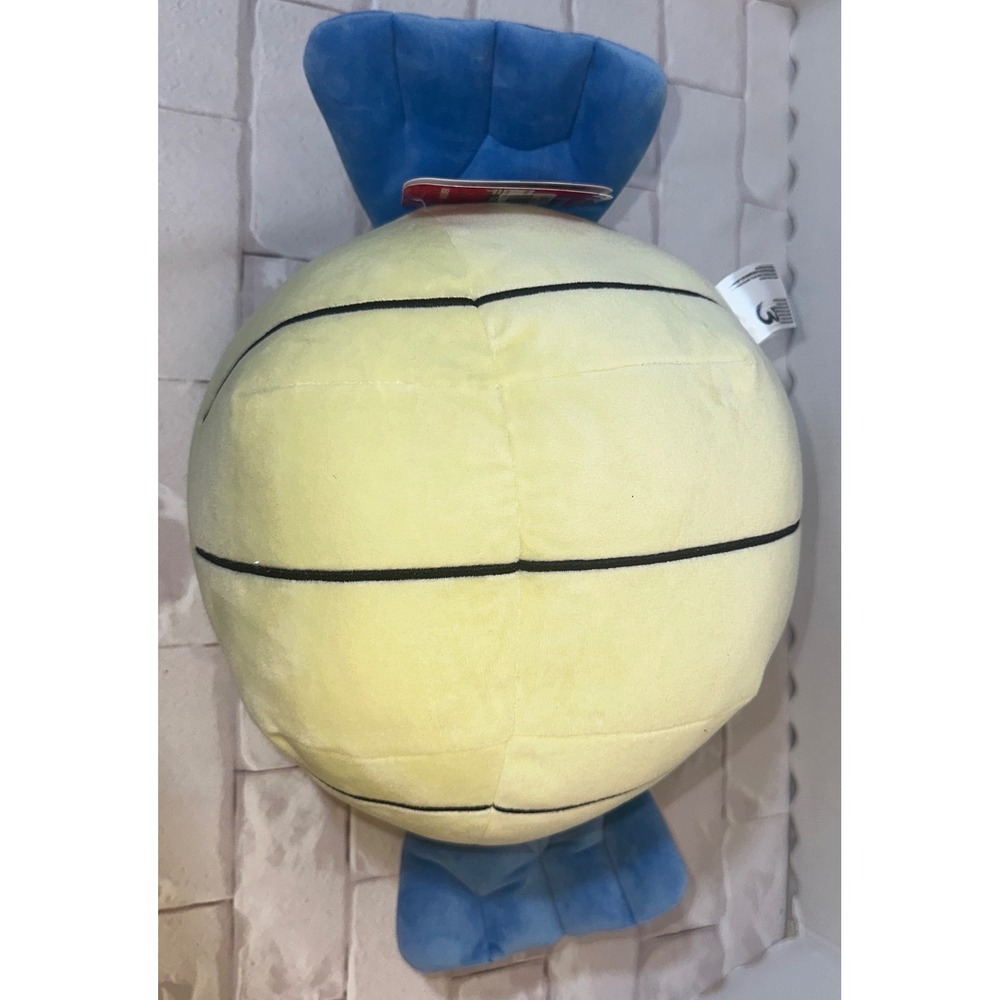 Pokemon Wailmer Plush Jazwares 2024 Blue Yellow Round Stuffed Toy PKW3724 NWT - Picture 5 of 11